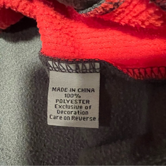 OHIO STATE varsity authentic apparel long sleeve grey zip up shirt size M - Picture 4 of 9